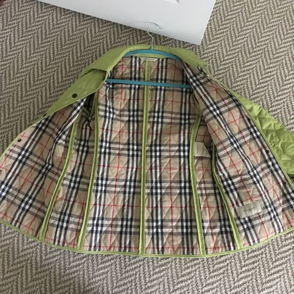 Burberry Green Quilted Utility Jacket - Picture 6 of 8